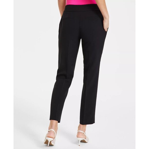 Kasper Pull-On Thick & Soft Comfortable Straight Leg Pants Black Size XL NWT - Picture 3 of 4